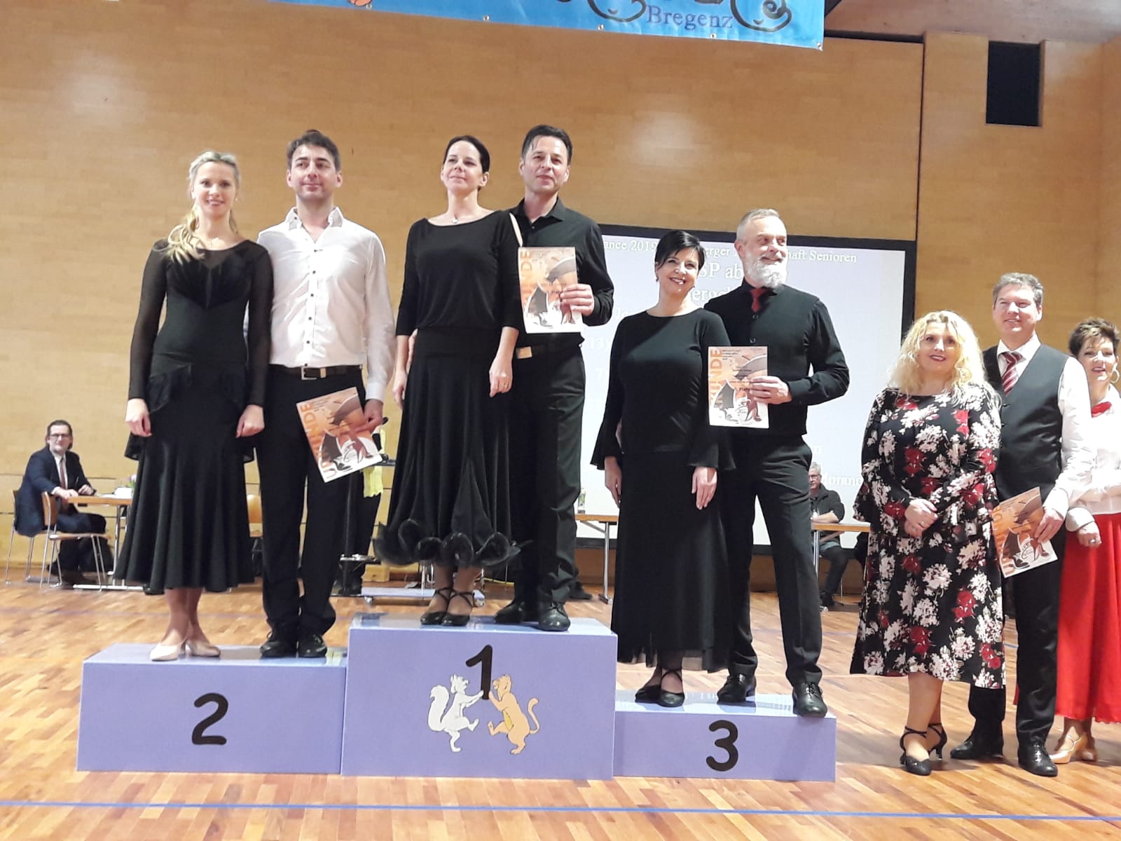 West Dance 2019 - 3. Platz für Elfi und Wilfried Böhler